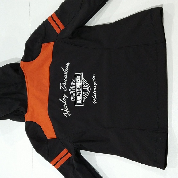 Harley-Davidson Hoodie Jacket with Thumb Holes - Picture 8 of 15